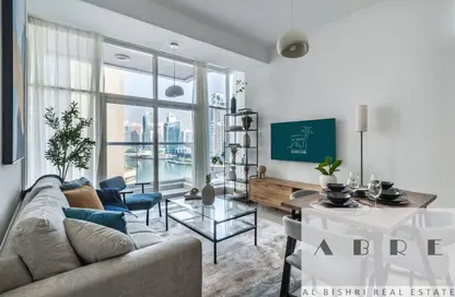 Apartment - 1 Bedroom - 2 Bathrooms for sale in Continental Tower - Dubai Marina - Dubai