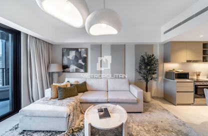 Apartment - 1 Bedroom - 1 Bathroom for rent in Al Jazi 4 - Madinat Jumeirah Living - Umm Suqeim - Dubai