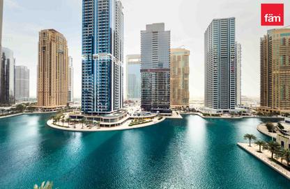Apartment - 1 - 2 for rent in Lake View Tower - JLT Cluster B - Jumeirah Lake Towers - Dubai
