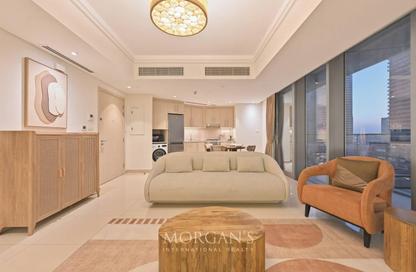 Apartment - 1 Bedroom - 2 Bathrooms for rent in Boulevard Point - Downtown Dubai - Dubai