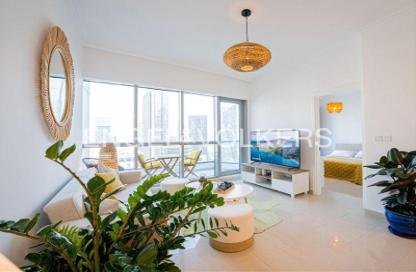 Apartment - 1 Bedroom - 2 Bathrooms for rent in Bay Central Tower East - Bay Central - Dubai Marina - Dubai