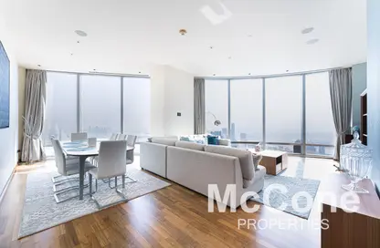 شقة - 2 غرف نوم - 3 حمامات للايجار في برج خليفة - برج خليفة - وسط مدينة دبي - دبي