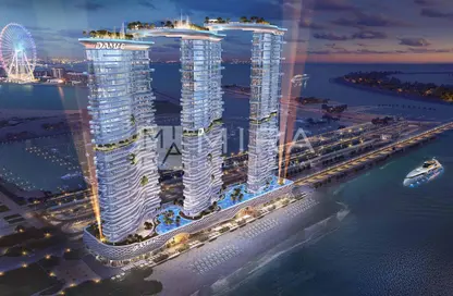 شقة - غرفة نوم - 1 حمام للبيع في بناية ايه - داماك باي - دبي هاربور - دبي