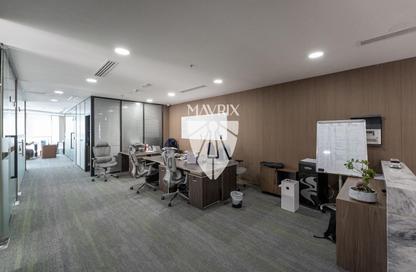 Office Space - Studio - 1 for rent in The Prime Tower - Business Bay - Dubai