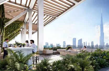 شقة - غرفة نوم - 2 حمامات للبيع في فيرمونت ريزيدنسز سولارا تاور - وسط مدينة دبي - دبي