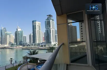 Apartment - 2 Bedrooms - 3 Bathrooms for rent in JAM Marina Residence - Dubai Marina - Dubai