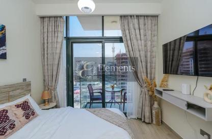 Apartment - Studio - 1 Bathroom for rent in Azizi Riviera 48 - Azizi Riviera - Meydan One - Meydan - Dubai