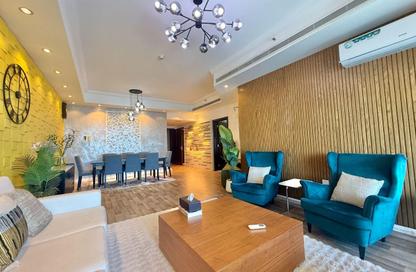 شقة - 3 غرف نوم - 5 حمامات للايجار في برج تشرشل السكني - أبراج تشرشل - الخليج التجاري - دبي