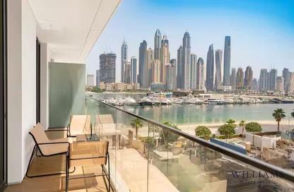 شقة - غرفة نوم - 1 حمام للبيع في برج Palace Beach ريزيدنس 1 - بالاس بيتش ريزيدنس - إعمار بيتشفرونت - دبي هاربور - دبي