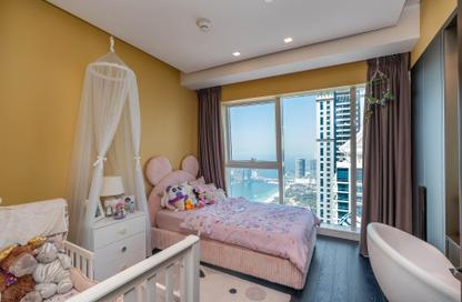 Apartment - 4 Bedrooms - 5 Bathrooms for rent in Damac Heights - Dubai Marina - Dubai