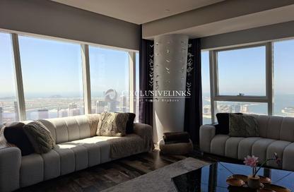 Apartment - 4 Bedrooms - 5 Bathrooms for rent in Damac Heights - Dubai Marina - Dubai