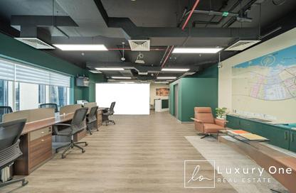 Office Space - Studio - 1 Bathroom for rent in The Burlington - Business Bay - Dubai