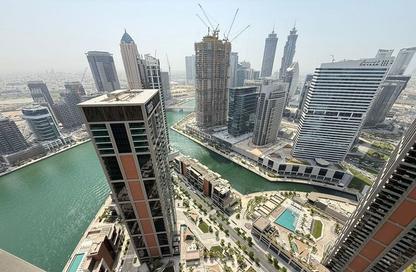 Apartment - Studio - 1 for rent in Peninsula Four - Peninsula - Business Bay - Dubai
