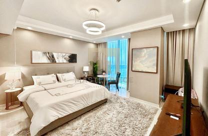 Apartment - Studio - 1 Bathroom for rent in Waves Tower - Business Bay - Dubai