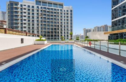 Apartment - Studio - 1 Bathroom for rent in Azizi Riviera 45 - Azizi Riviera - Meydan One - Meydan - Dubai