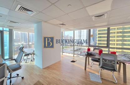 Office Space - Studio - 1 Bathroom for rent in Indigo Tower - JLT Cluster D - Jumeirah Lake Towers - Dubai