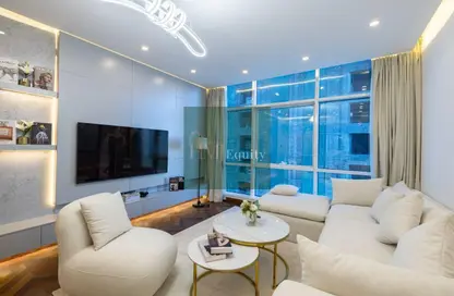 Apartment - 1 Bedroom - 2 Bathrooms for rent in MAG 218 - Dubai Marina - Dubai