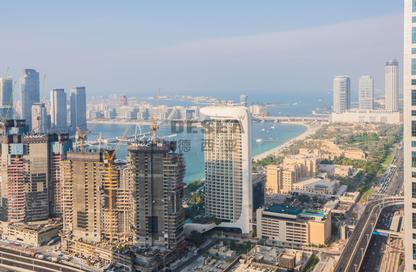 Apartment - 1 - 2 for rent in Damac Heights - Dubai Marina - Dubai