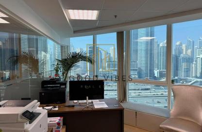 Office Space - Studio - 1 Bathroom for rent in Fortune Tower - JLT Cluster C - Jumeirah Lake Towers - Dubai
