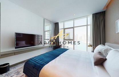 Apartment - 1 Bedroom - 2 Bathrooms for rent in Damac Maison Prive A - Damac Maison Prive - Business Bay - Dubai