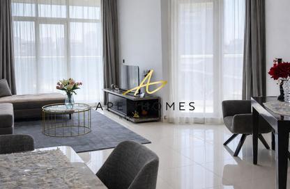Apartment - 1 Bedroom - 2 Bathrooms for rent in Damac Maison Prive A - Damac Maison Prive - Business Bay - Dubai