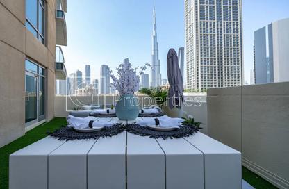 Apartment - 2 - 3 for rent in Burj Views podium - Burj Views - Downtown Dubai - Dubai