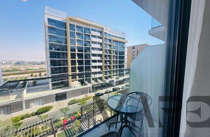 Apartment - Studio - 1 Bathroom for rent in Azizi Riviera 35 - Azizi Riviera - Meydan One - Meydan - Dubai