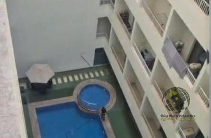 شقة - غرفة نوم - 2 حمامات للبيع في سمارت تاور 1 - العامرة - عجمان