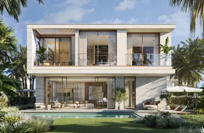 فيلا - 4 غرف نوم - 6 حمامات للبيع في فيلات الخليج - جزر دبي - دبي