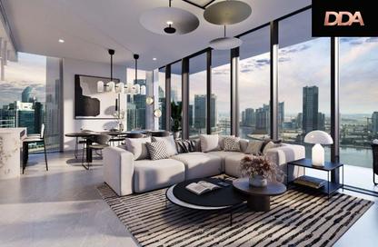 Apartment - Studio - 1 Bathroom for rent in Peninsula Four - Peninsula - Business Bay - Dubai