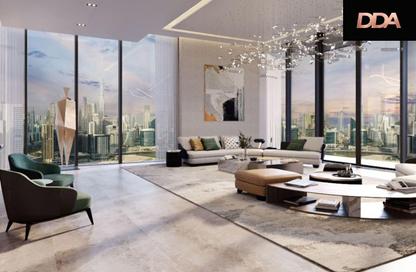 Apartment - Studio - 1 Bathroom for rent in Peninsula Four - Peninsula - Business Bay - Dubai