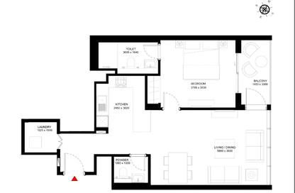 شقة - غرفة نوم - 1 حمام للبيع في برج Sobha Creek Vista Heights B - شوبا كريك فيستا هايتس - صبحا هارتلاند - مدينة الشيخ محمد بن راشد - دبي