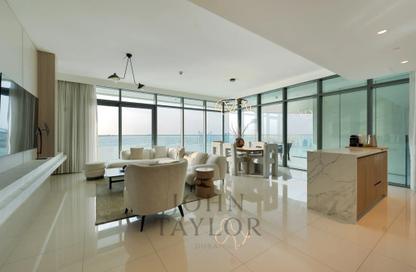Apartment - 3 Bedrooms - 4 Bathrooms for rent in Beach Vista Tower 1 - Beach Vista - Emaar Beachfront - Dubai Harbour - Dubai