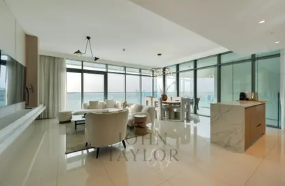 شقة - 3 غرف نوم - 4 حمامات للايجار في برج Beach Vista 1 - بيتش فيستا - إعمار بيتشفرونت - دبي هاربور - دبي