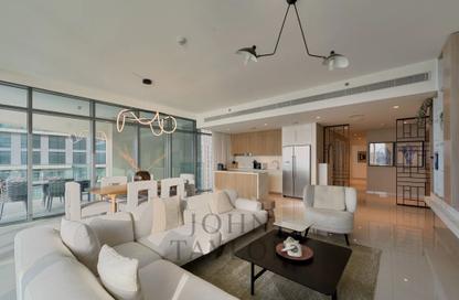 شقة - 3 غرف نوم - 4 حمامات للايجار في برج Beach Vista 1 - بيتش فيستا - إعمار بيتشفرونت - دبي هاربور - دبي شقة - 3 غرف نوم - 4 حمامات للايجار في برج Beach Vista 1 - بيتش فيستا - إعمار بيتشفرونت - دبي هاربور - دبي