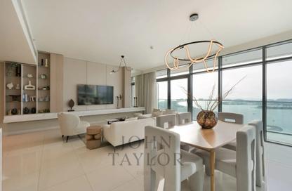 Apartment - 3 Bedrooms - 4 Bathrooms for rent in Beach Vista Tower 1 - Beach Vista - Emaar Beachfront - Dubai Harbour - Dubai