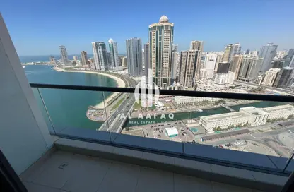 Apartment - 2 Bedrooms - 4 Bathrooms for rent in Al Khan Corniche - Al Khan - Sharjah