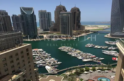 Apartment - 2 Bedrooms - 2 Bathrooms for rent in Al Mesk Tower - Emaar 6 Towers - Dubai Marina - Dubai