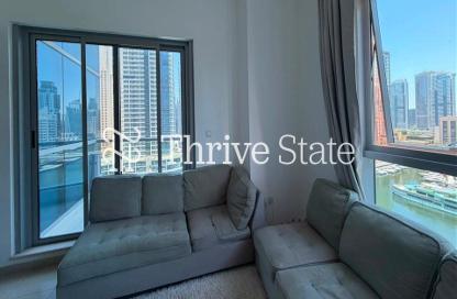 Apartment - 1 Bedroom - 2 Bathrooms for rent in Bay Central - Dubai Marina - Dubai