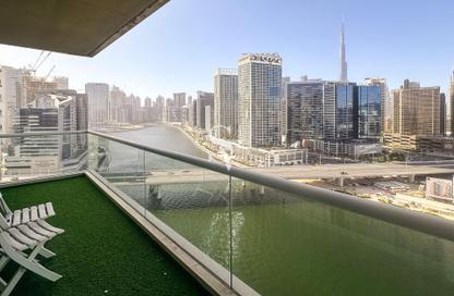 Apartment - 1 Bedroom - 1 Bathroom for rent in Mayfair Residency - Business Bay - Dubai