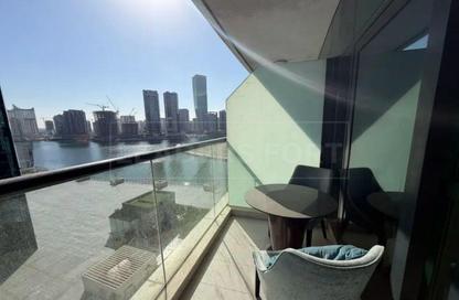Apartment - Studio - 1 Bathroom for rent in Bay's Edge - Business Bay - Dubai