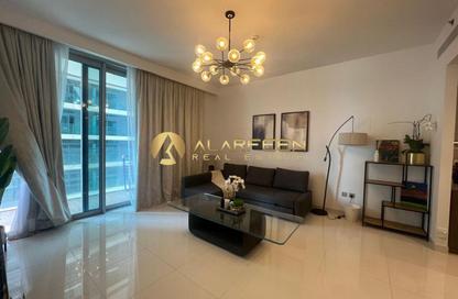 شقة - غرفة نوم - 2 حمامات للايجار في برج Beach Isle 1 - بيتش آيل - إعمار بيتشفرونت - دبي هاربور - دبي شقة - غرفة نوم - 2 حمامات للايجار في برج Beach Isle 1 - بيتش آيل - إعمار بيتشفرونت - دبي هاربور - دبي
