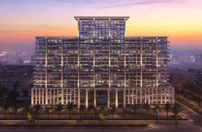 Apartment - Studio - 1 Bathroom for sale in Binghatti Amberhall - District 13 - Jumeirah Village Circle - Dubai