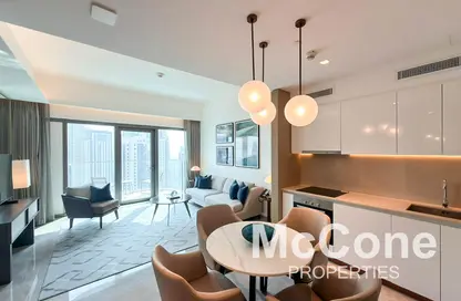 شقة - غرفة نوم - 2 حمامات للايجار في أدريس برج هاربور بوينت 1 - أدريس هاربور بوينت - مرسى خور دبي - دبي