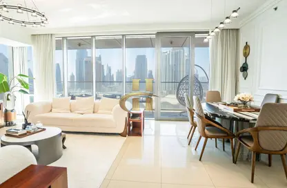Apartment - 2 Bedrooms - 3 Bathrooms for rent in Boulevard Point - Downtown Dubai - Dubai