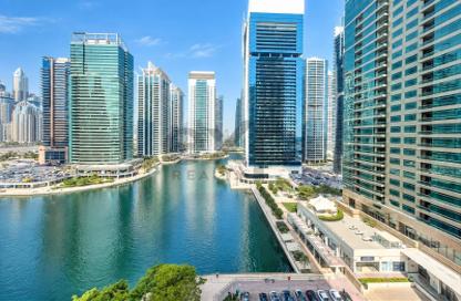 Office Space - Studio - 1 for rent in Tiffany Tower - JLT Cluster W - Jumeirah Lake Towers - Dubai