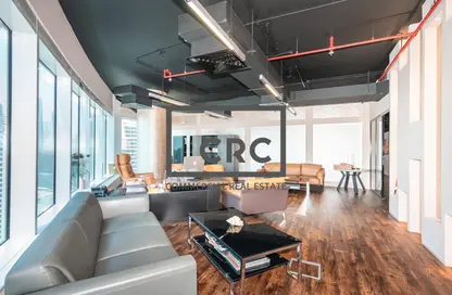 Office Space - Studio - 1 Bathroom for rent in The Prime Tower - Business Bay - Dubai