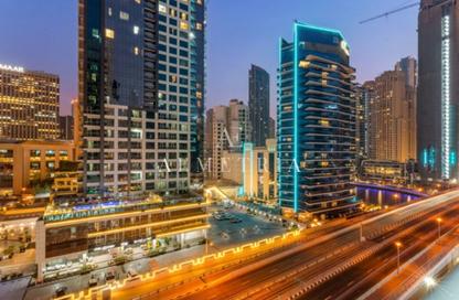 Apartment - 1 - 2 for rent in Marina View Tower A - Marina View - Dubai Marina - Dubai