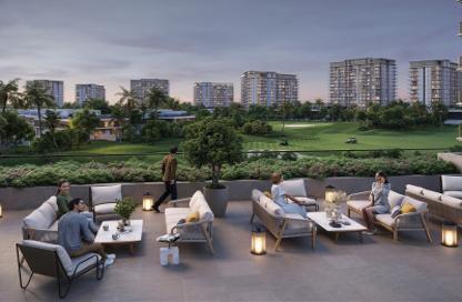 Apartment - 2 - 2 for sale in Golf Dale Tower 1 - Golf Dale - Emaar South - Dubai South (Dubai World Central) - Dubai