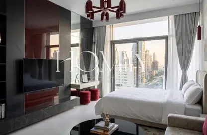 Apartment - 1 Bathroom for rent in Hyde Walk - Jumeirah Garden City - Al Satwa - Dubai
